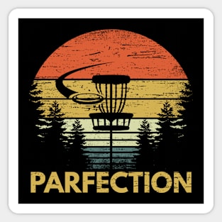 Parfection Funny Disc Golf Gift Sticker